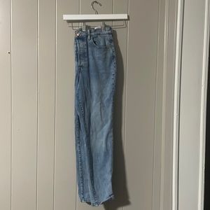 Mom jeans ultra high waist